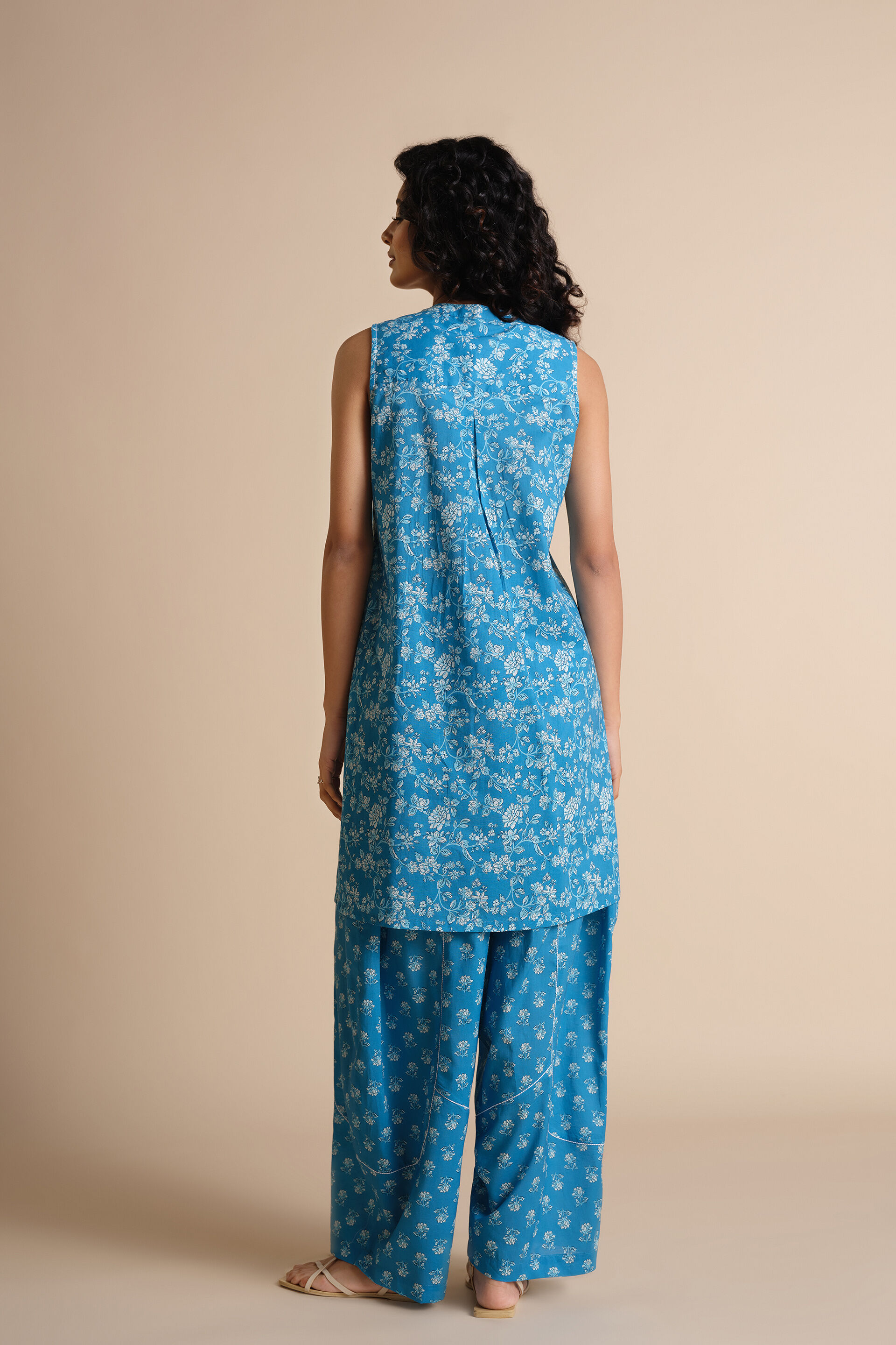 Gulposh Tunic Set, Light Blue, image 4